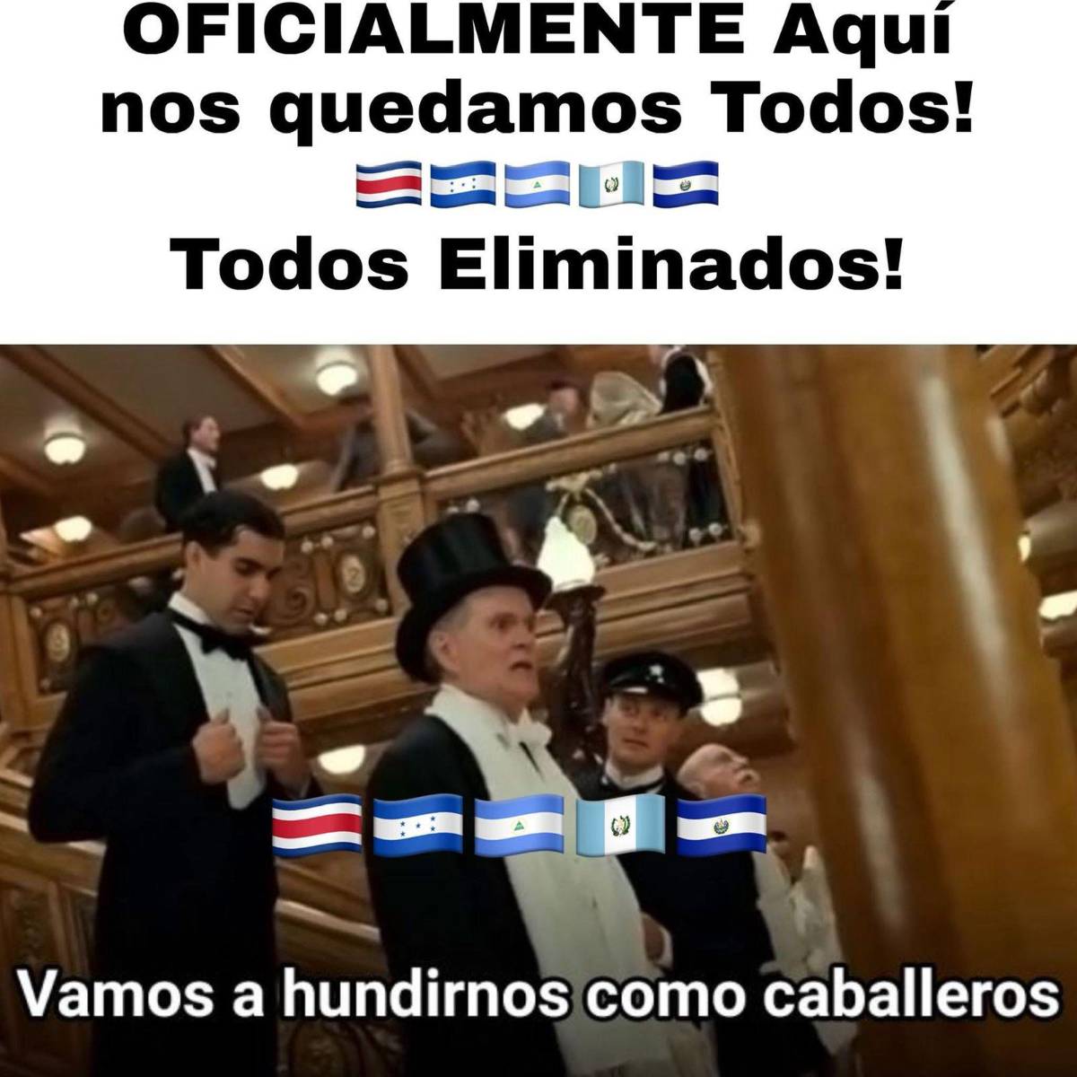 Honduras y Costa Rica reciben burlas tras quedarse sin ir al Mundial