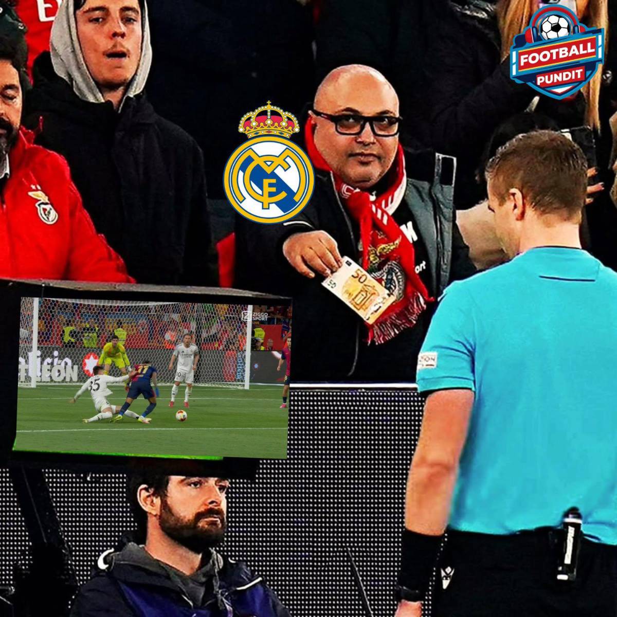 Memes humillan al Real Madrid tras perder la final de Copa ante Barcelona