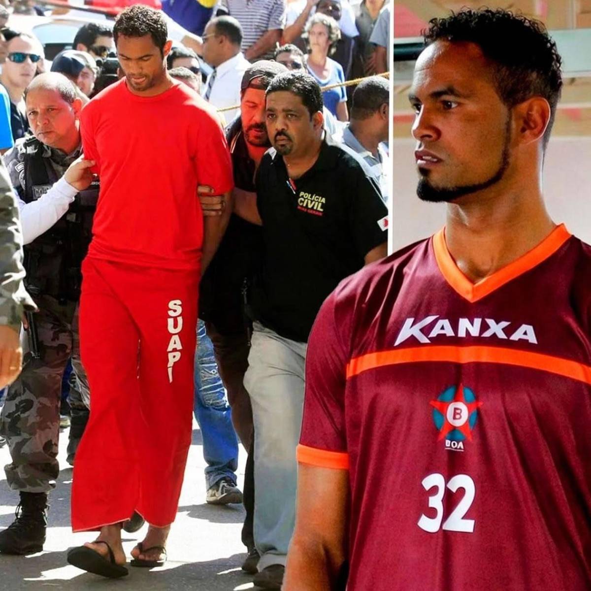 Portero que mató a su amante y dio su cadáver a los perros volvió a jugar al fútbol