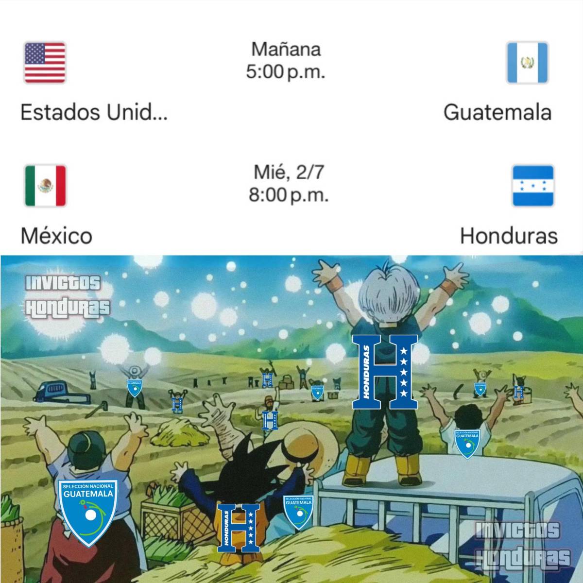 Los jocosos memes antes del México vs Honduras en Copa Oro 2025