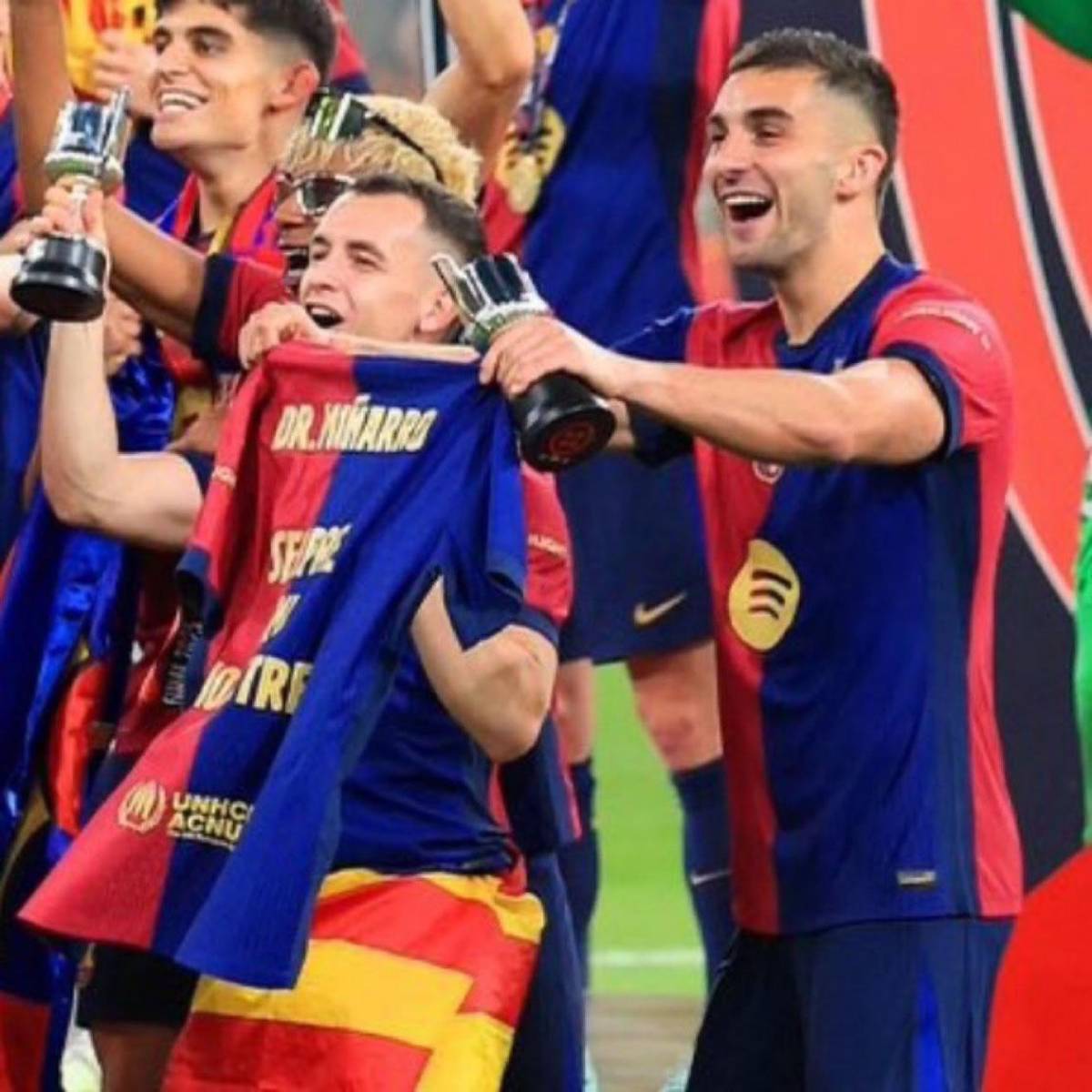 Barcelona festeja la Copa del Rey, show de Lamine Yamal y detallazo al Real Madrid