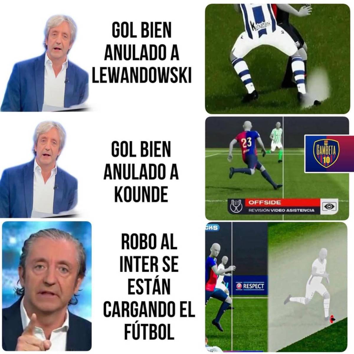 Barcelona sufre en los memes tras empatar con Inter: burlas al Real Madrid