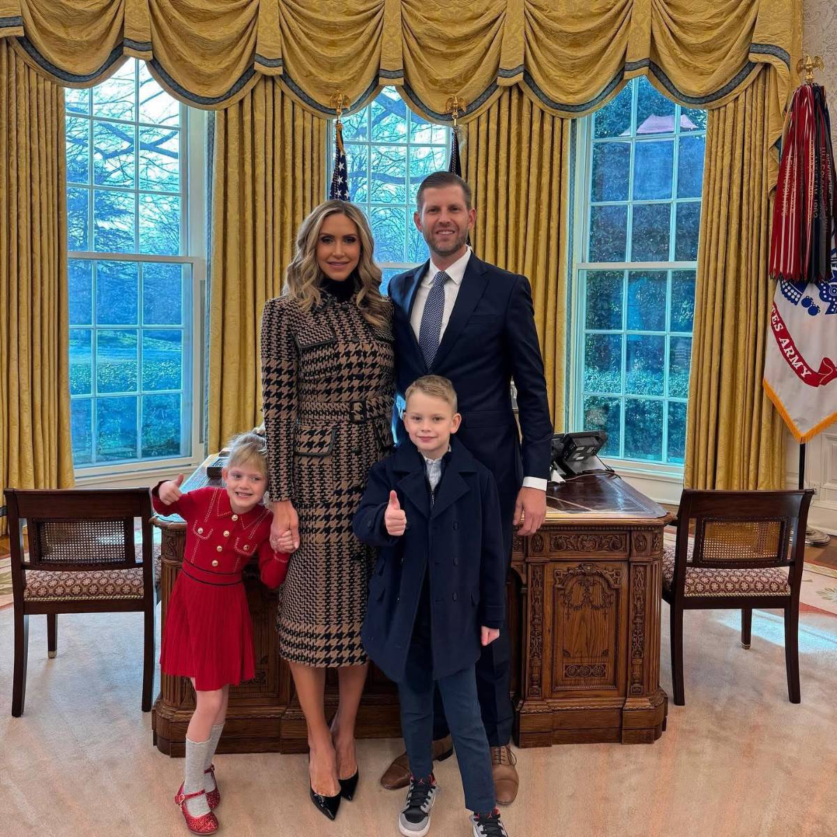 Nietos de Trump acaparan reflectores tras su regreso al poder