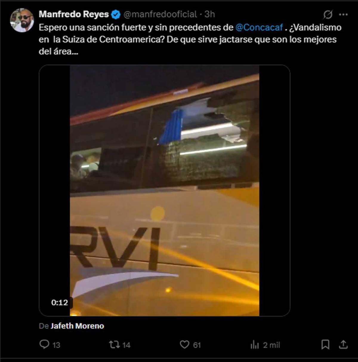 Concacaf debe descalificar a Alajuelense: prensa reprocha ataque al Olimpia en Costa Rica