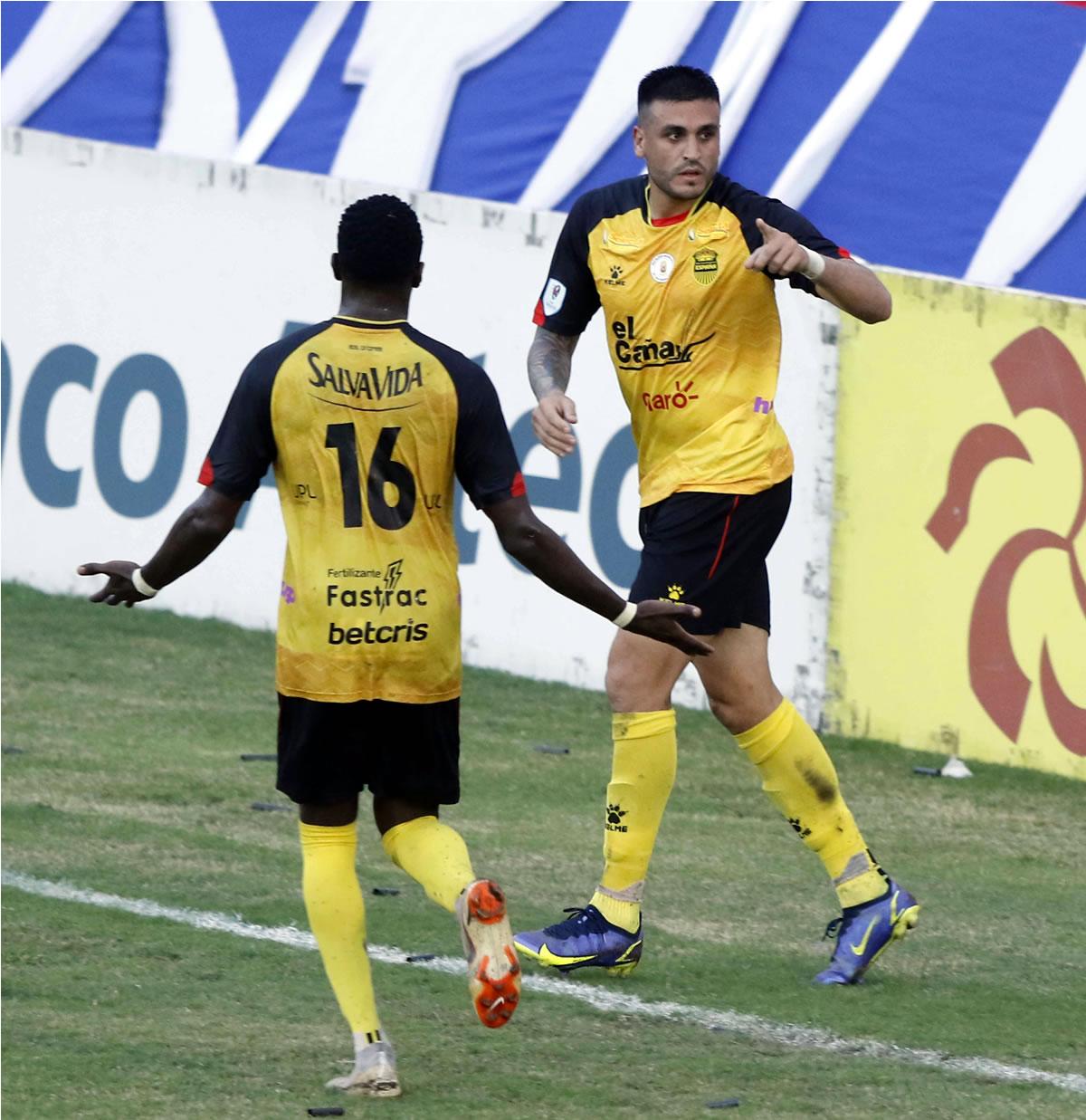 Ramiro Rocca ha anotado nueve goles durante la racha triunfadora de 10 partidos. En total suma 10 anotaciones y es máximo artillero.