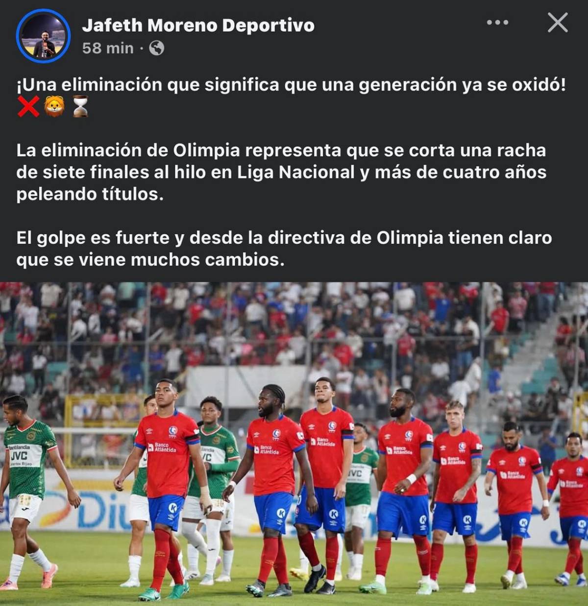 Justicia divina y papelón: reacción de prensa por eliminación de Olimpia ante Marathón