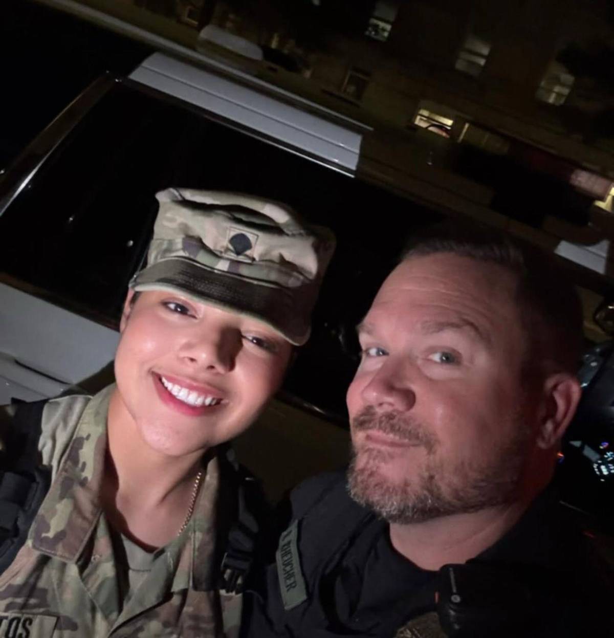 De migrante a líder militar en USA: hondureña narra entre lágrimas su travesía