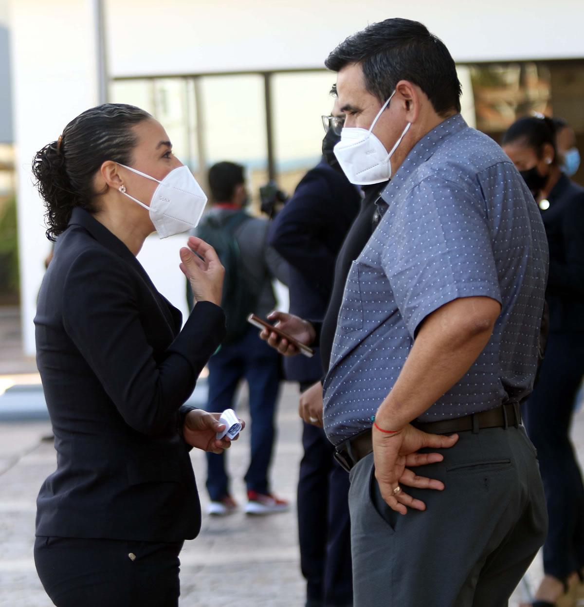 Pastrana evitó hablar sobre lo que ha hecho Benigno Pineda por el arbitraje hondureño.