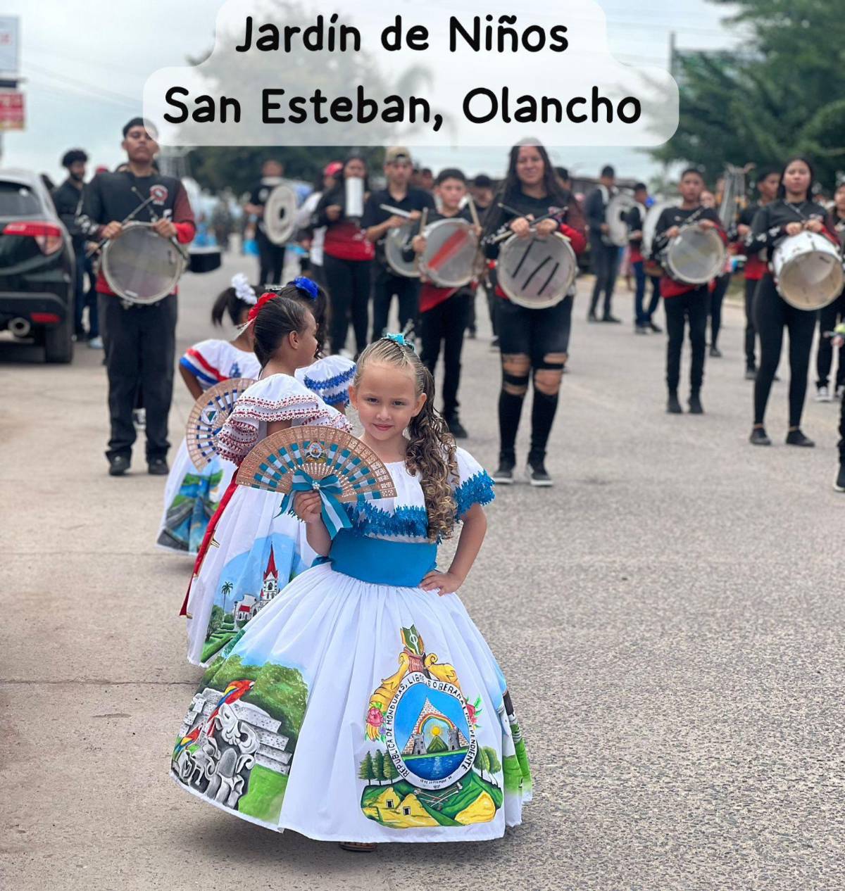 Dara Nazaret, la preciosa niña que conquistó corazones en Olancho