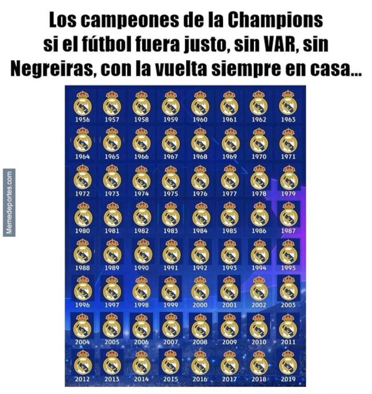 Los memes se burlan del Real Madrid por su plantón en la Copa del Rey