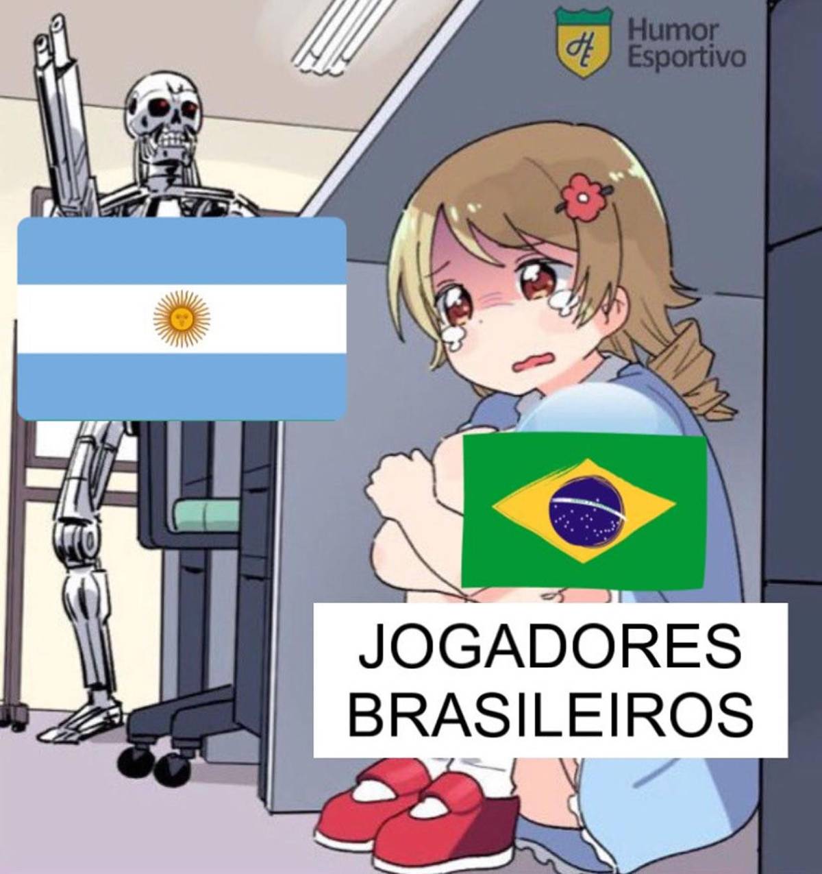 Memes de la goleada de Argentina a Brasil: burlas a Raphinha y Vinicius