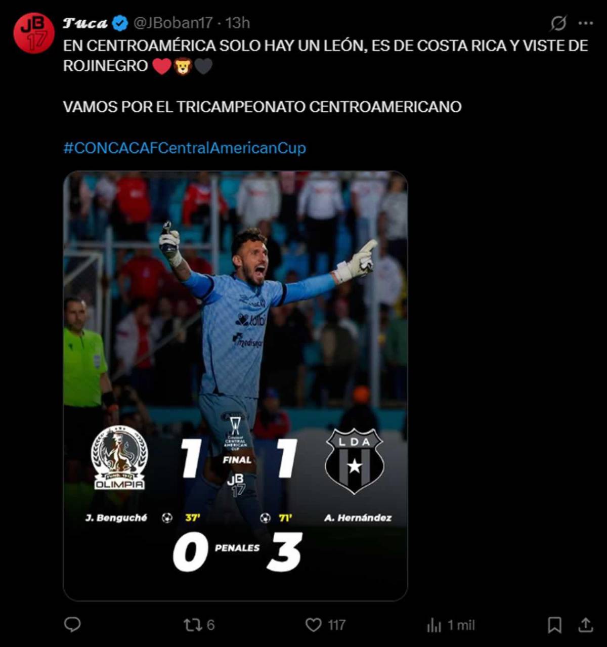 Alajuelense se sigue burlando de Olimpia, dardo de 'ChepeBomba' y Costa Rica advierte a Honduras