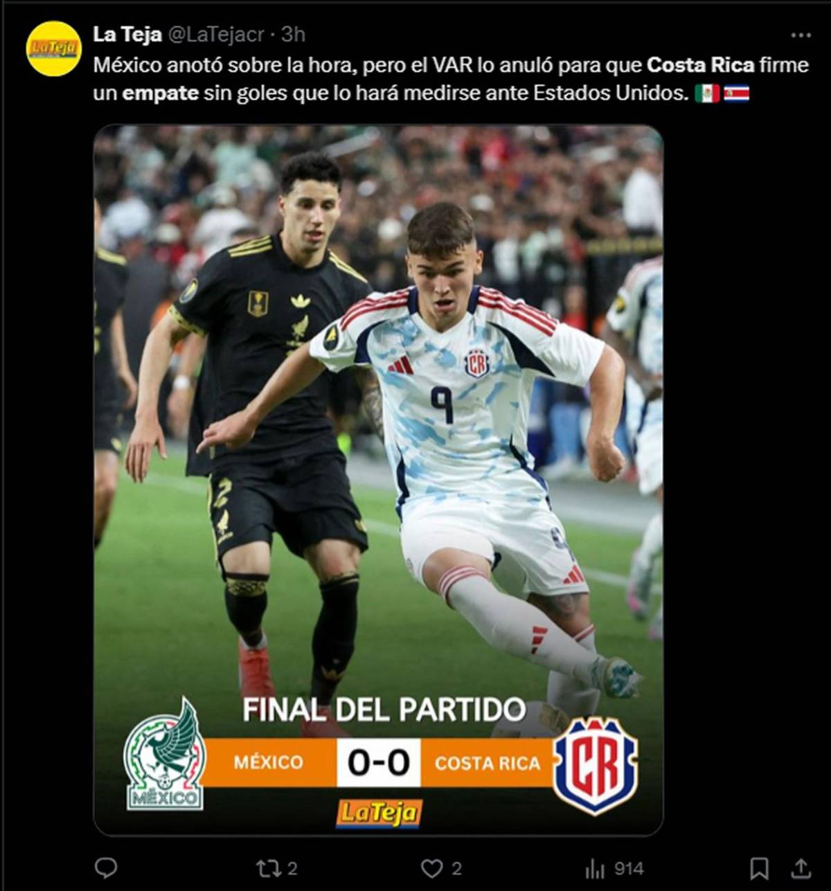 Reacción de prensa de México por empate y dardo a Costa Rica: lo que dijo Faitelson