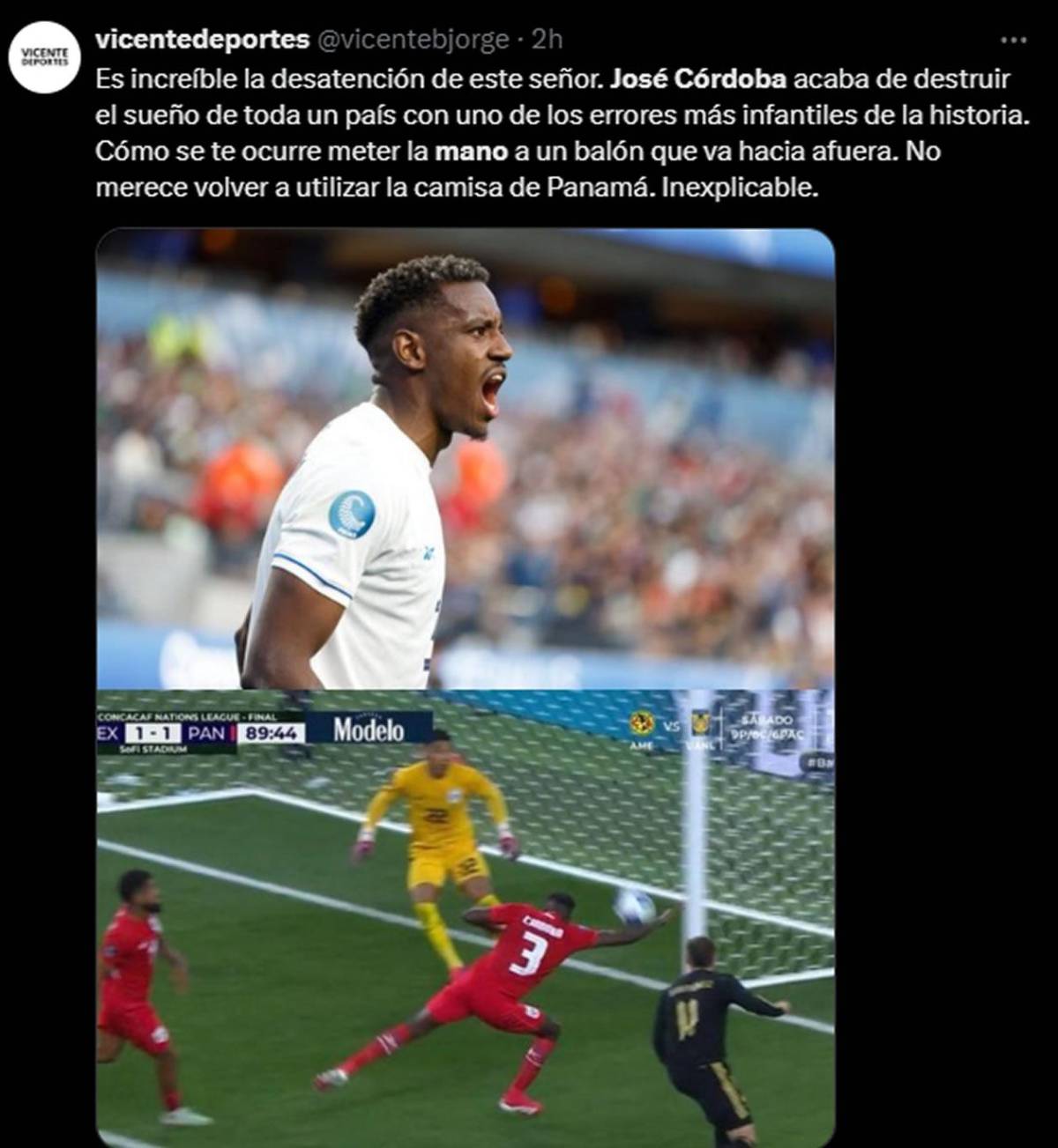 ¿Se vendió? Investiguen: reaccionan a la mano de José Córdoba vs México