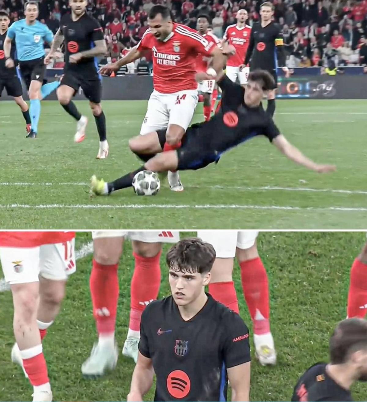 El héroe del Barcelona, reclamo de Lamine a Lewandowski y un incidente