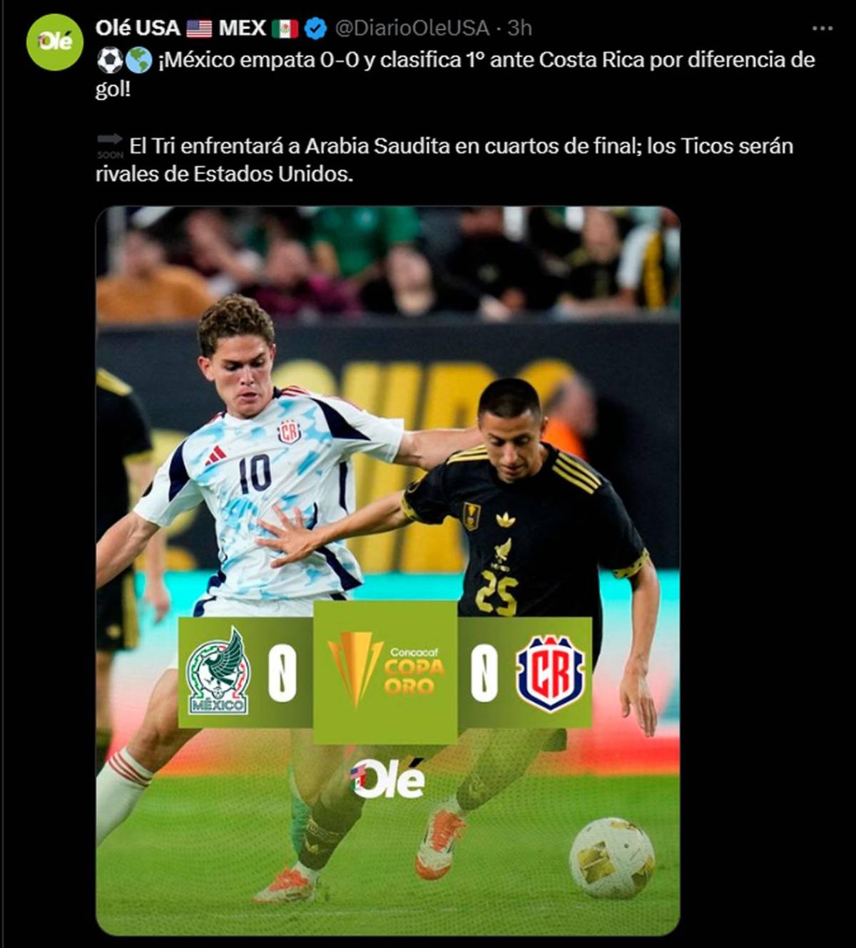 Reacción de prensa de México por empate y dardo a Costa Rica: lo que dijo Faitelson