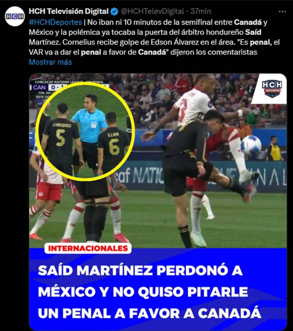 Faitelson habló: críticas a Saíd Martínez por ayudar a México vs Canadá