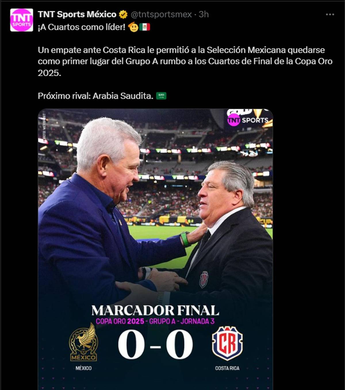 Reacción de prensa de México por empate y dardo a Costa Rica: lo que dijo Faitelson