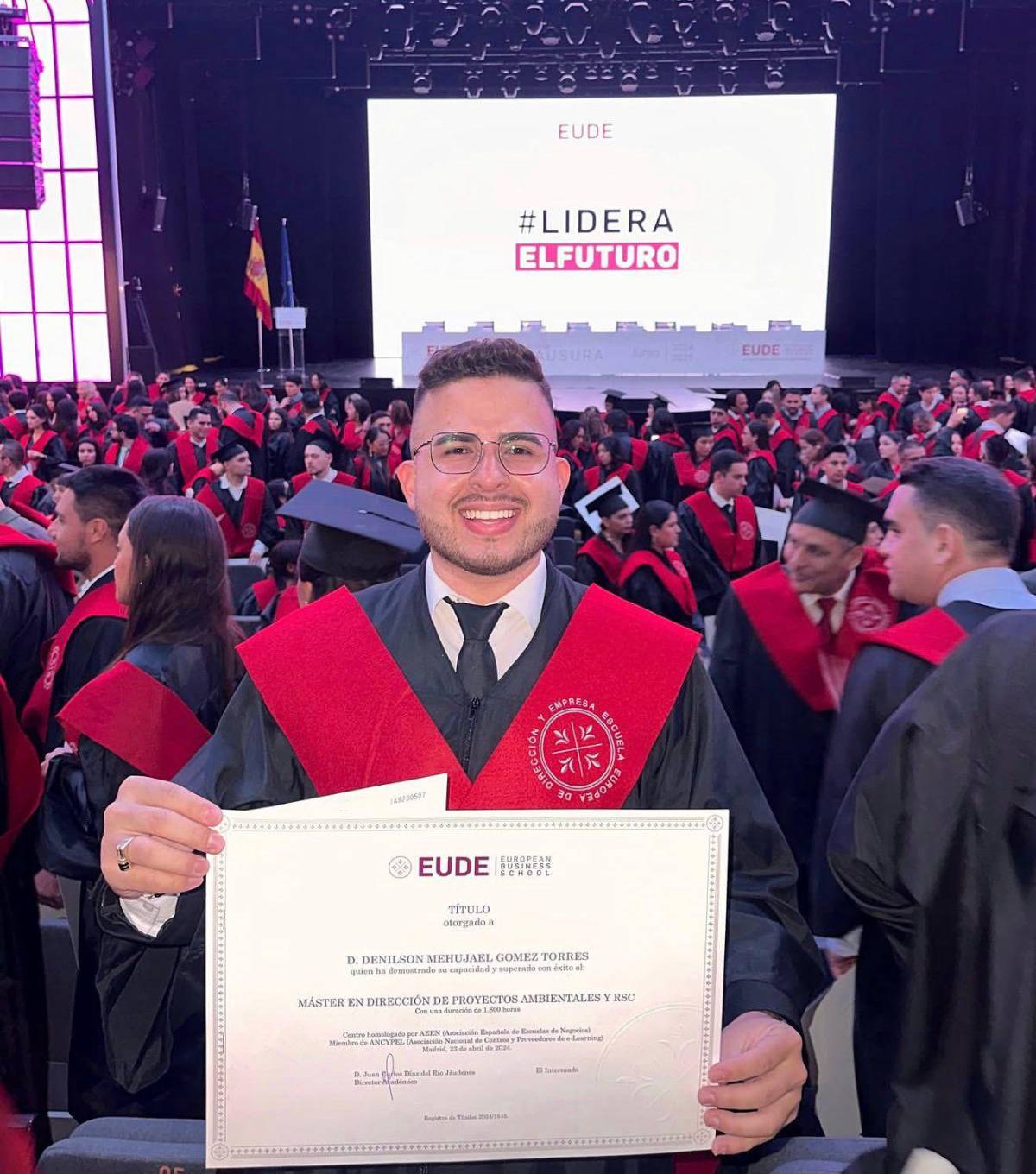 Denilson Gómez: De creador de contenido a representar a la juventud hondureña en la ONU