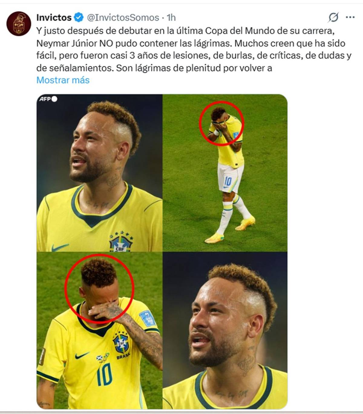 El baile de Vinicius, Brasil festeja, emotivo llanto de Neymar y bellezas brasileñas