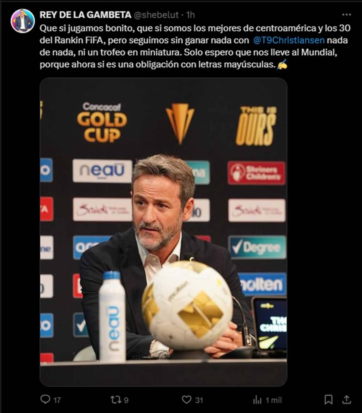 En Panamá reaccionan dolidos tras eliminación vs Honduras: ponen en su lugar a 'ChepeBomba'