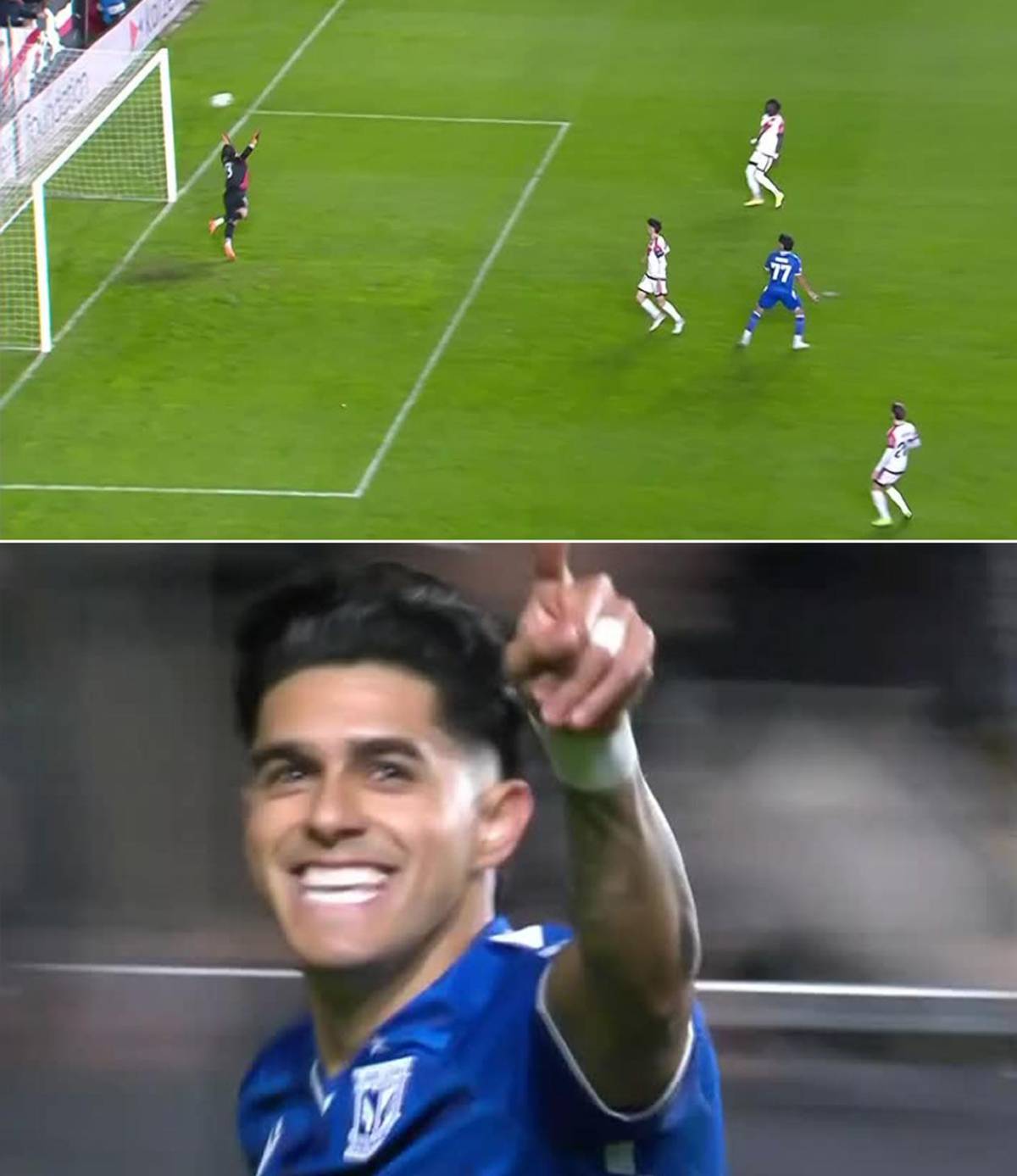 Luis Palma brilla vs Rayo, golazo, dedicatoria y la chica que lo acompañó en España