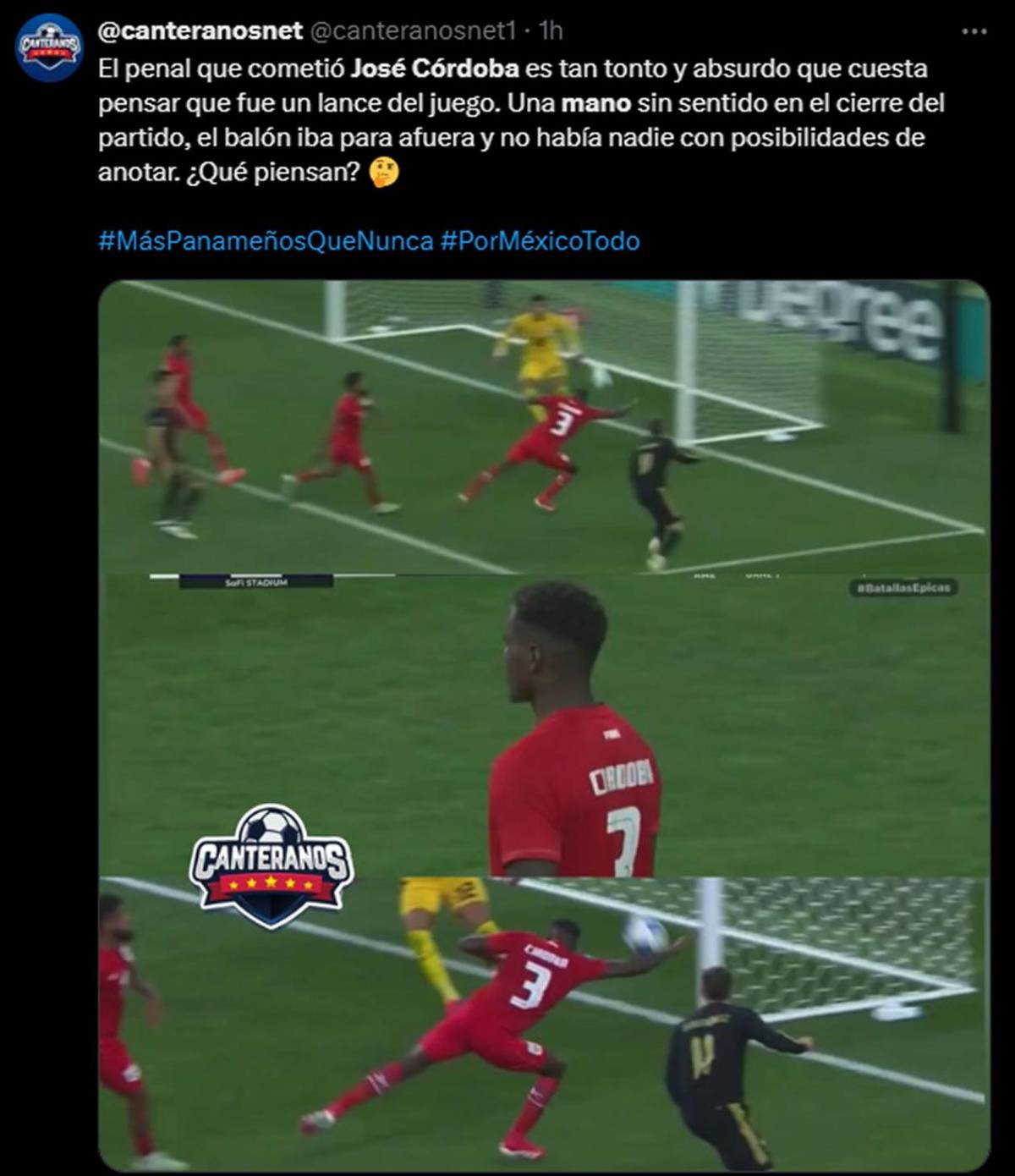 ¿Se vendió? Investiguen: reaccionan a la mano de José Córdoba vs México