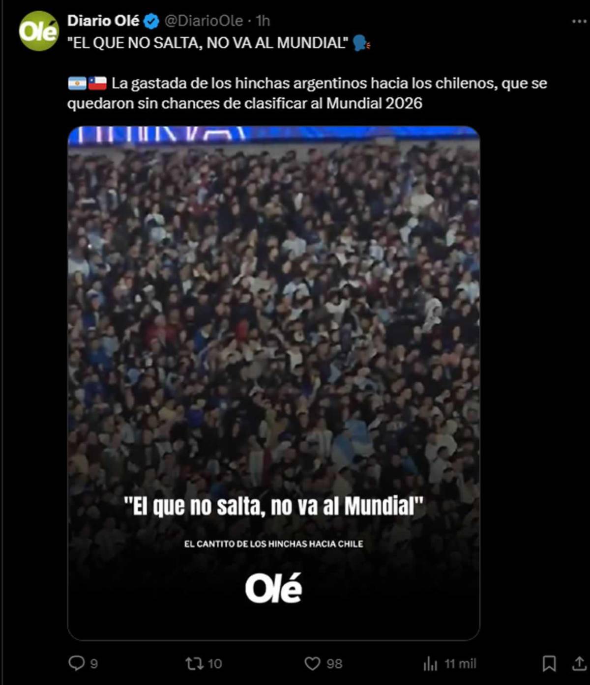 “Otra vez por TV”: Fulminan a Chile tras quedar fuera del Mundial y burlas a Vidal