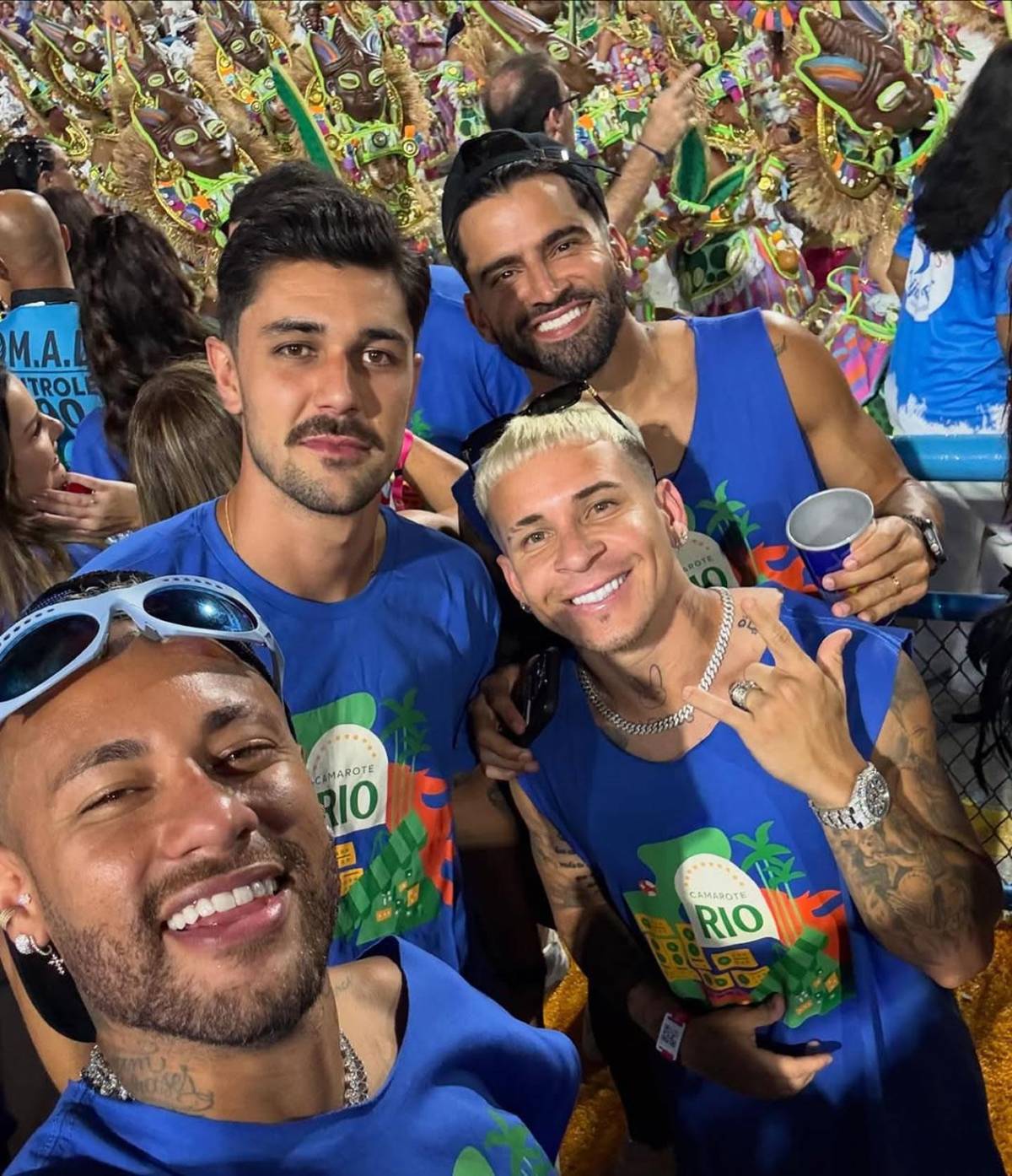 Neymar: nuevo escándalo por lo que hizo en el carnaval de Río de Janeiro
