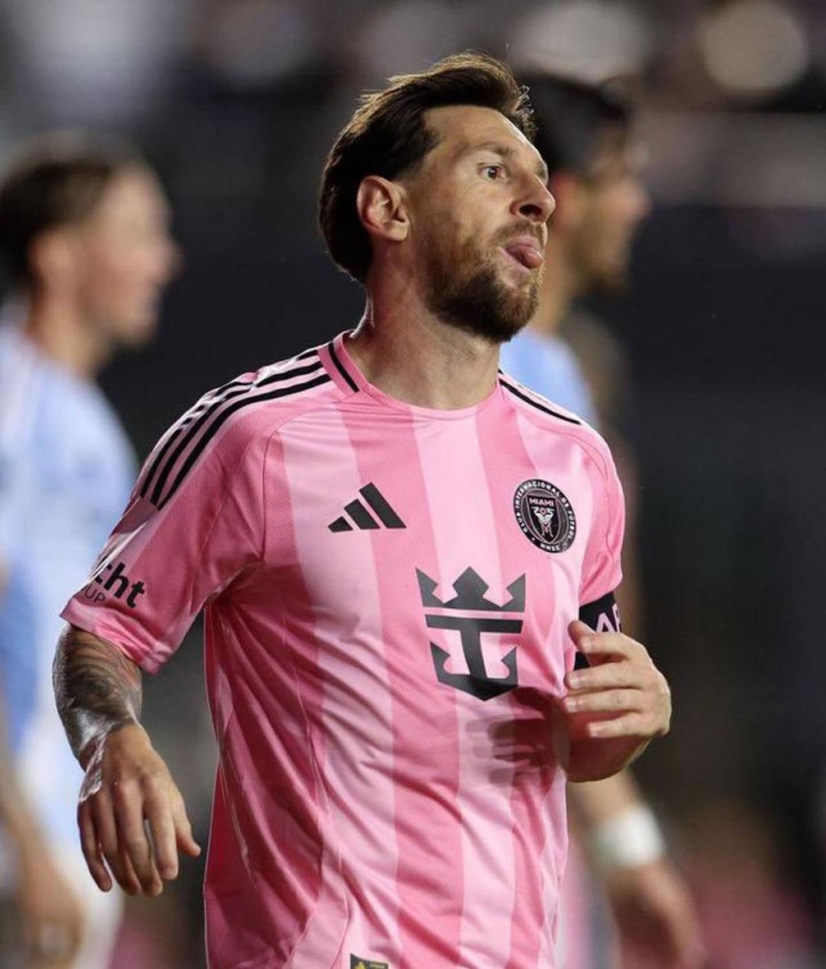 Brutal bronca de Messi al árbitro, lo insultó y festejo a lo Cristiano