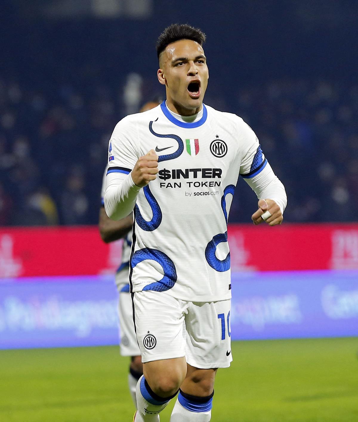 Lautaro Martínez no falló a su cita con el gol.