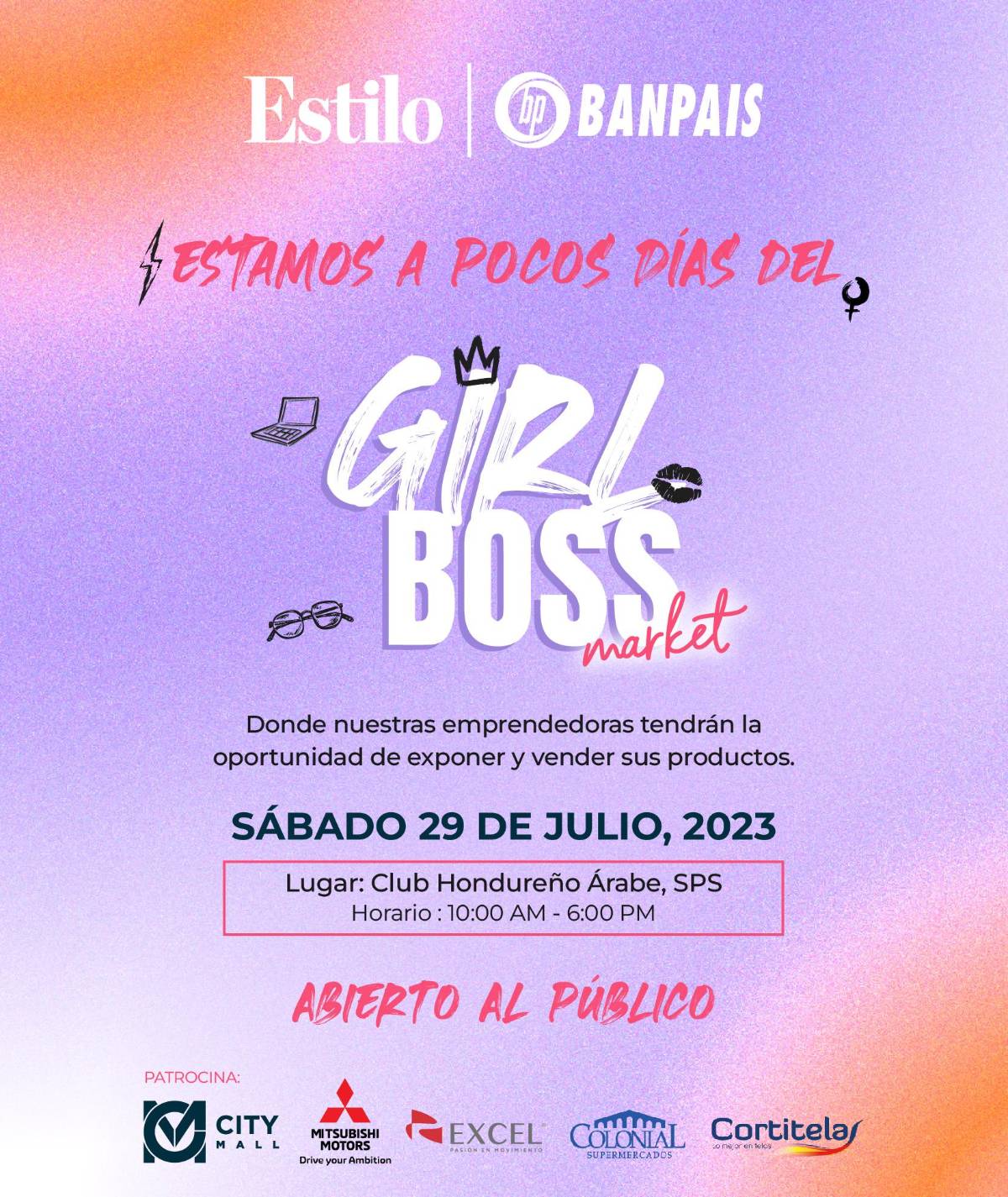 ¡No te pierdas el Girl Boss Market 2023!, un evento que apoya a las emprendedoras