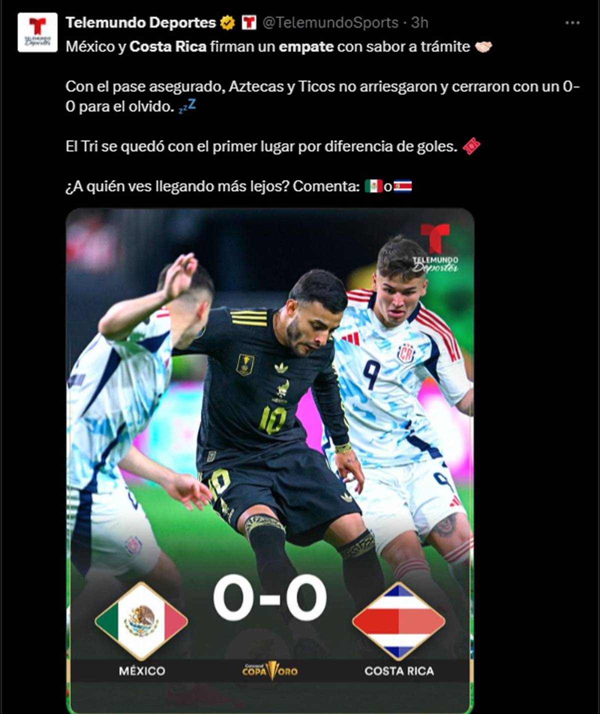 Reacción de prensa de México por empate y dardo a Costa Rica: lo que dijo Faitelson