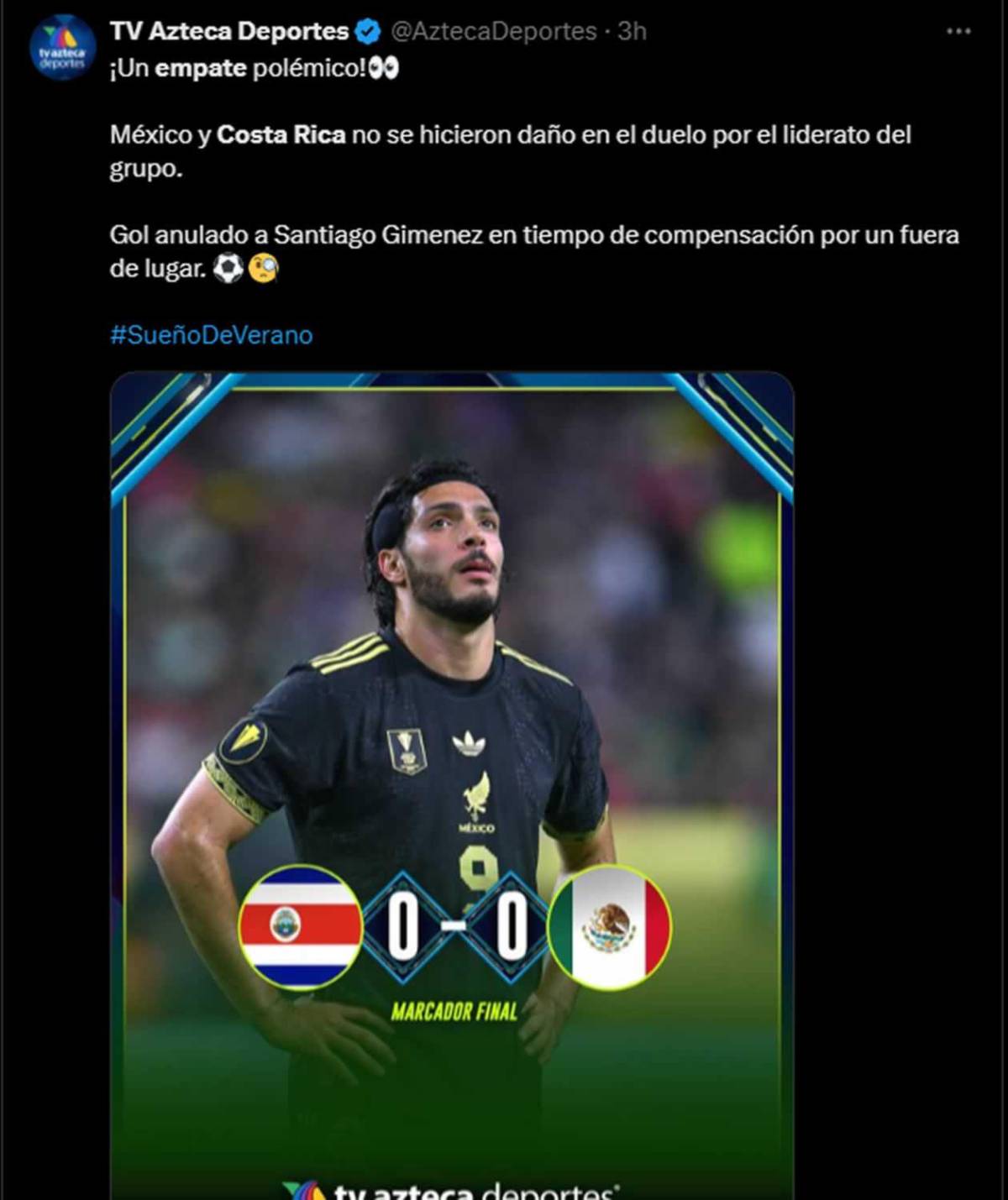 Reacción de prensa de México por empate y dardo a Costa Rica: lo que dijo Faitelson