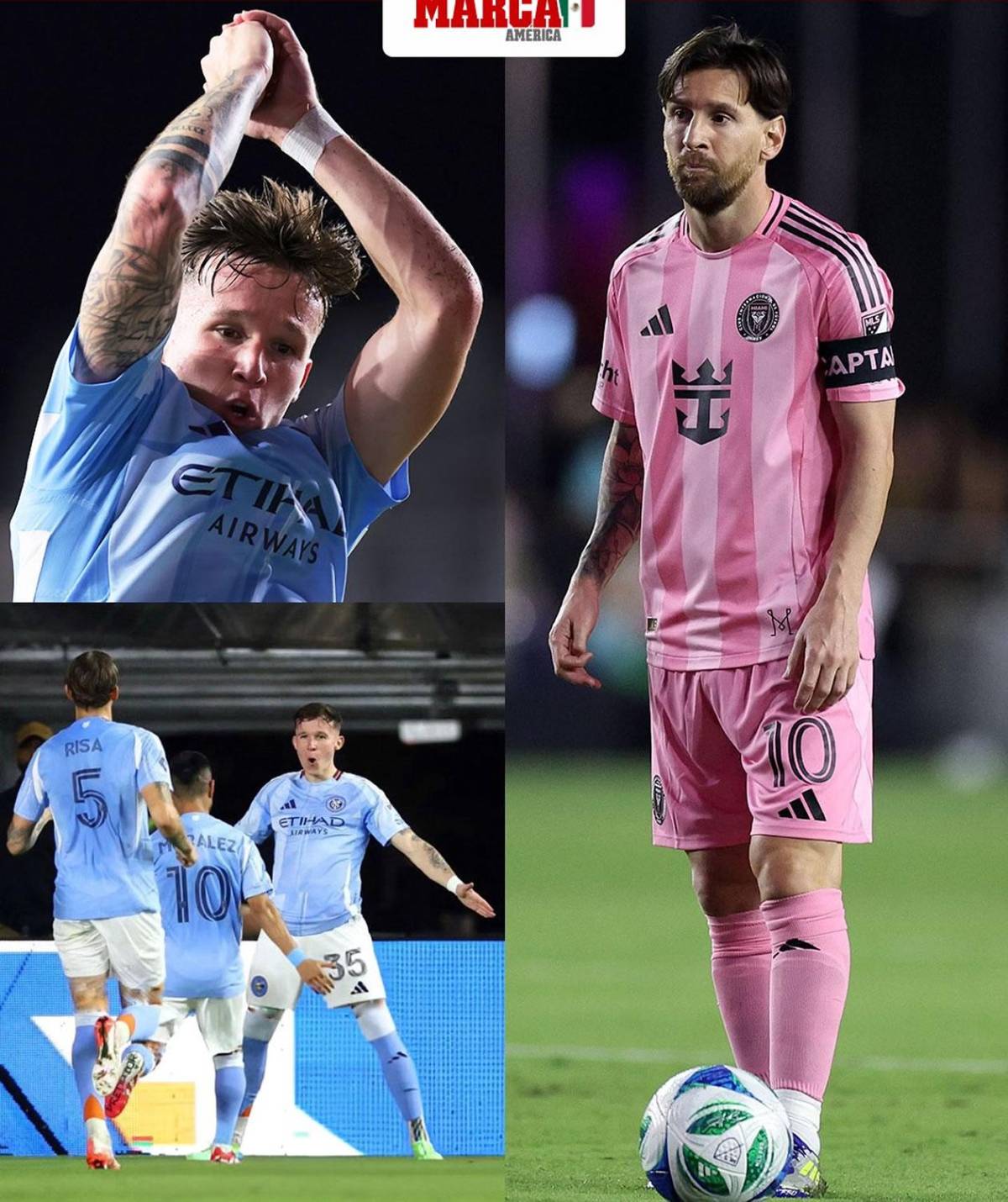 Brutal bronca de Messi al árbitro, lo insultó y festejo a lo Cristiano