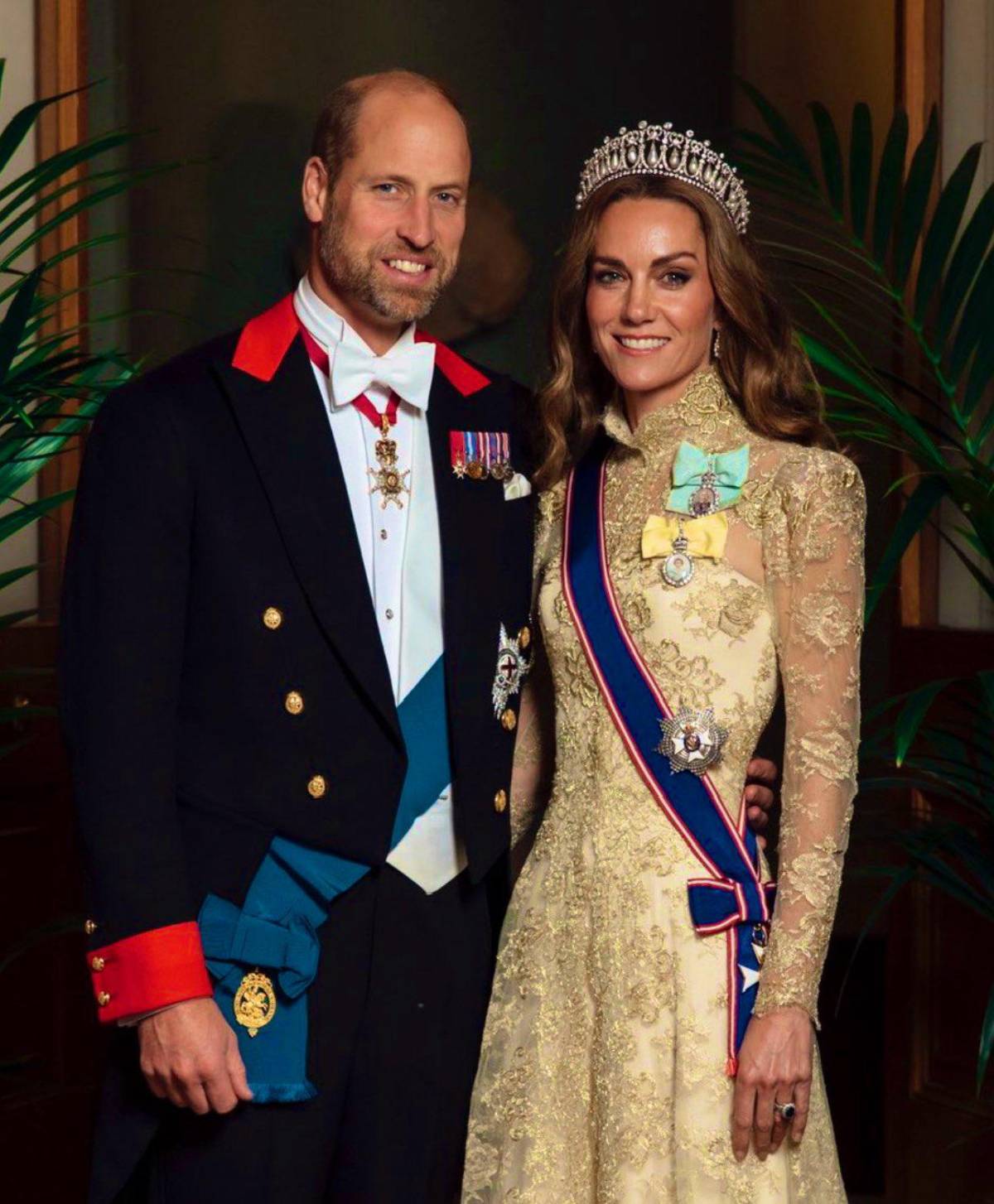 Melania Trump y Kate Middleton deslumbran en el banquete de Estado en Windsor