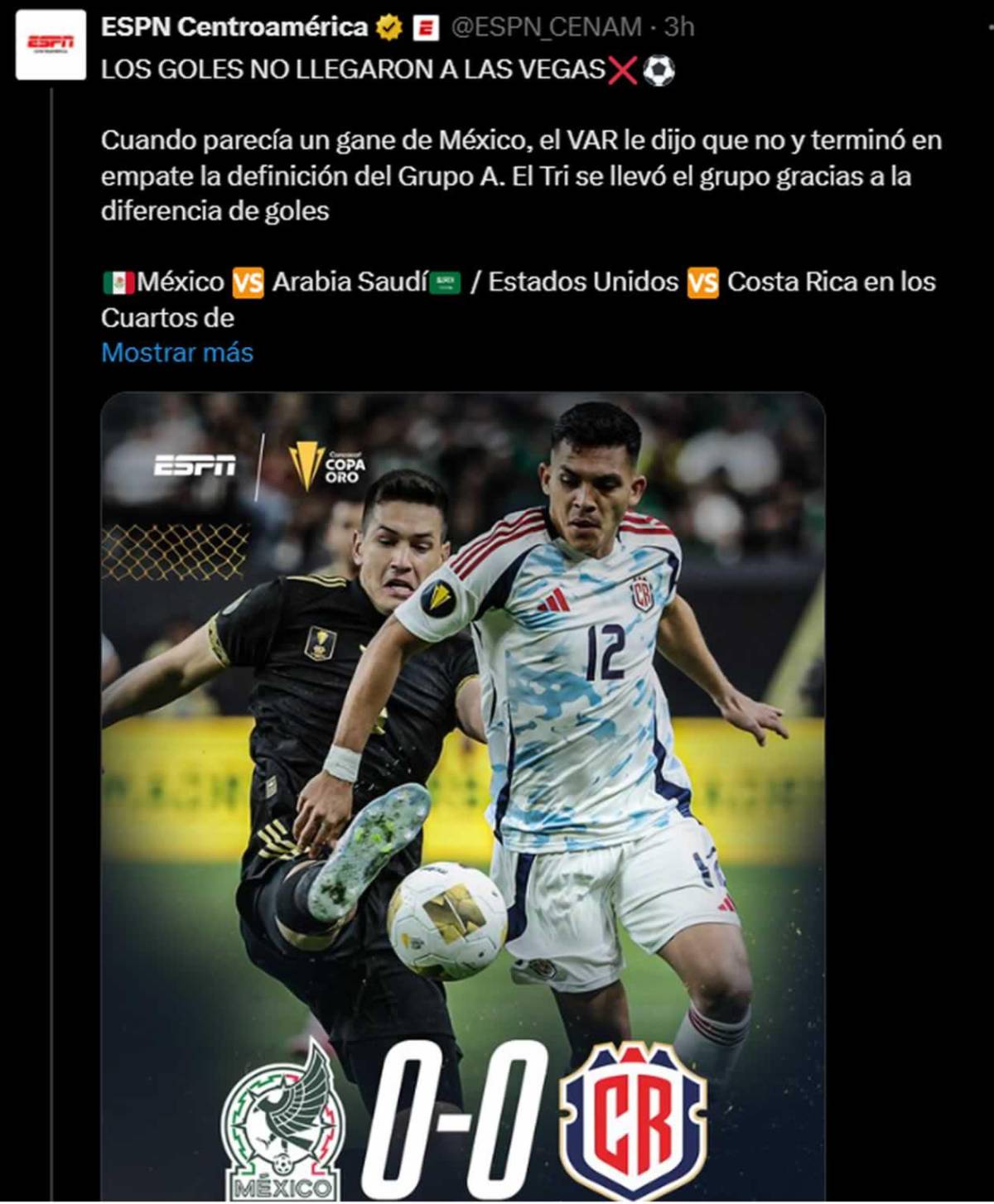 Reacción de prensa de México por empate y dardo a Costa Rica: lo que dijo Faitelson