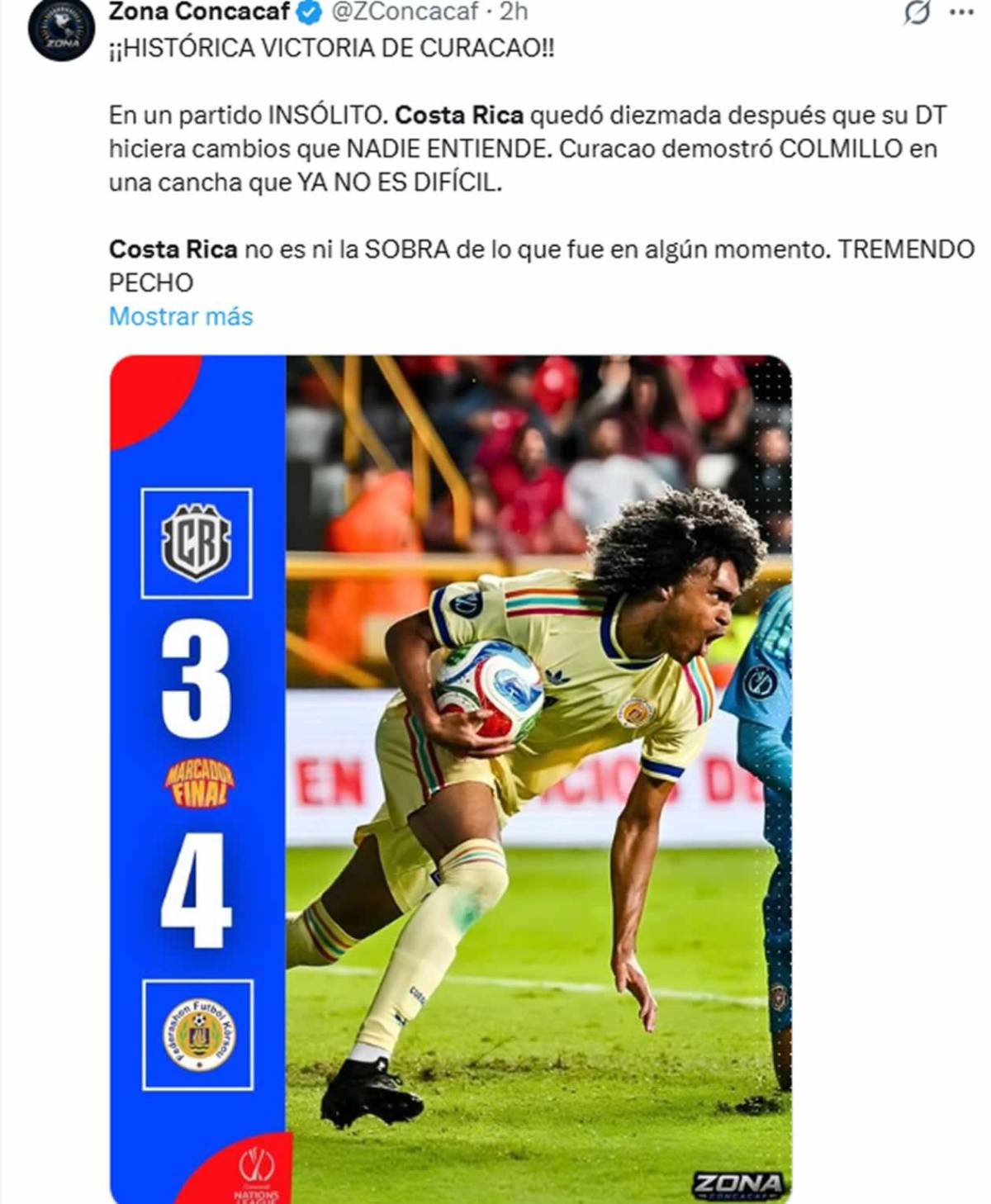 Duros ataques a Costa Rica y piden la cabeza del culpable ante Curazao: 'Chepe Bomba' dispara