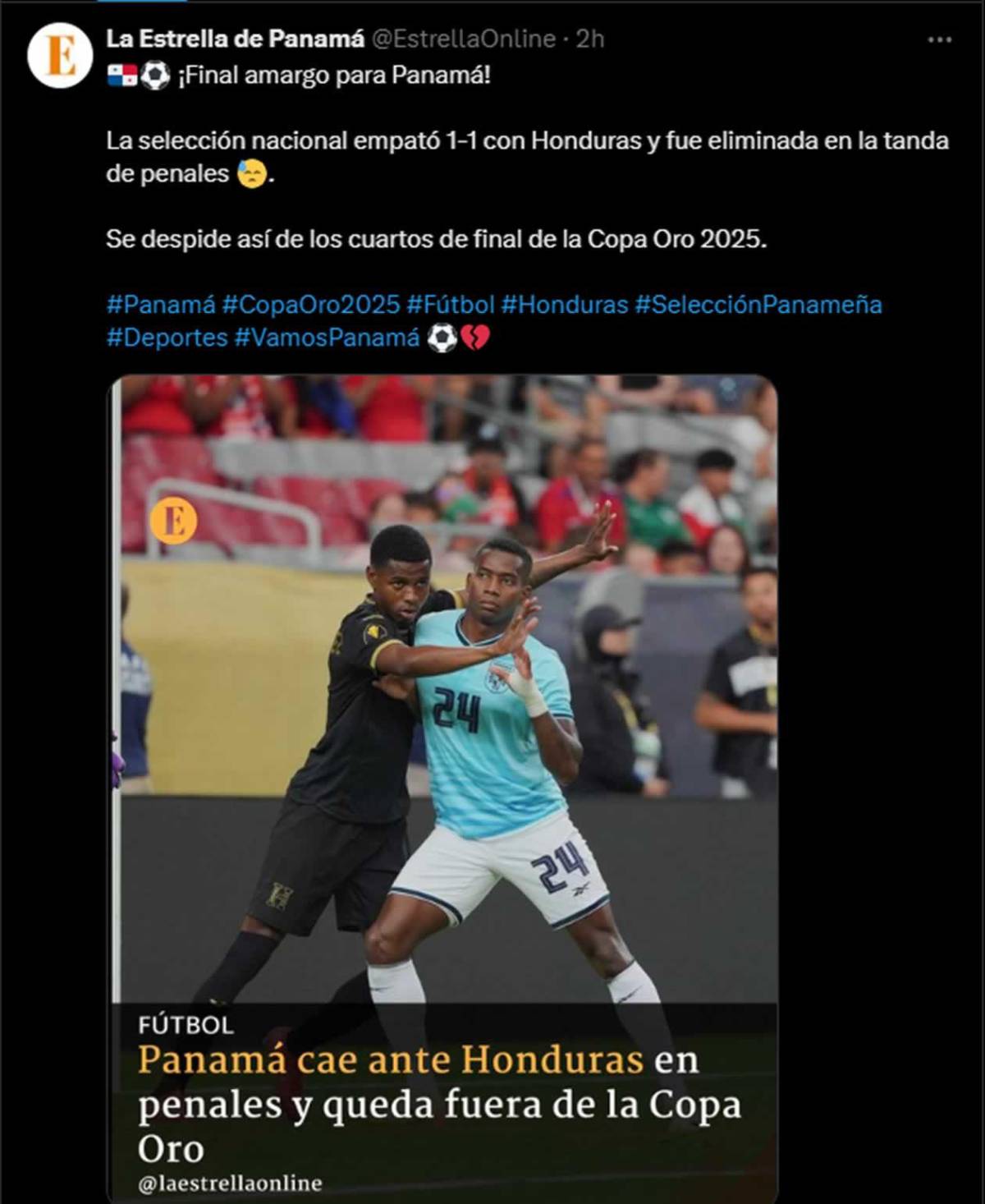 En Panamá reaccionan dolidos tras eliminación vs Honduras: ponen en su lugar a 'ChepeBomba'