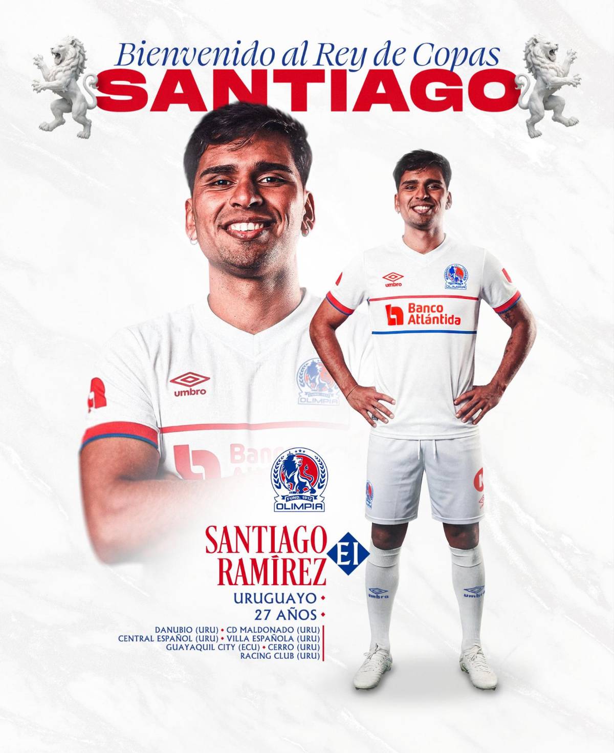 Olimpia con nuevo fichaje, de la India a Honduras y Yio confirma su futuro