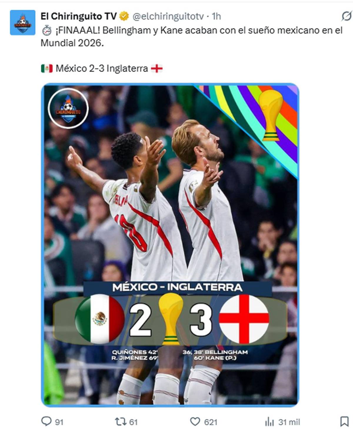 Reacción de prensa de México y Faitelson se desahoga: burlas y recuerdan a Honduras