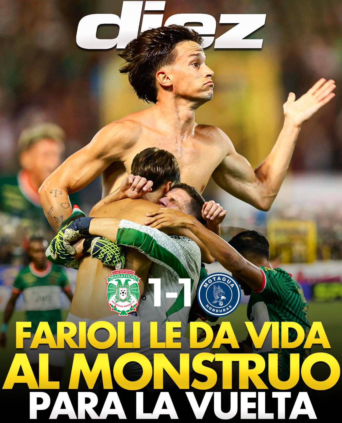 Prensa reacciona tras la final Marathón vs Motagua y esto dicen de Farioli