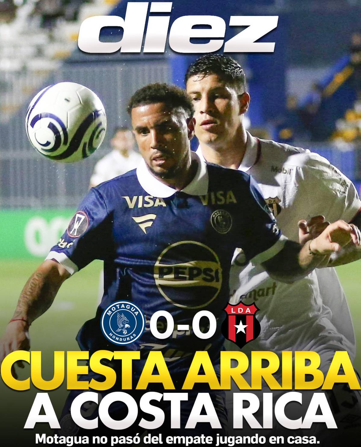 Duras críticas a Motagua y señalan a dos tras empate vs Alajuelense: ¡Pechos fríos, equipo chico!