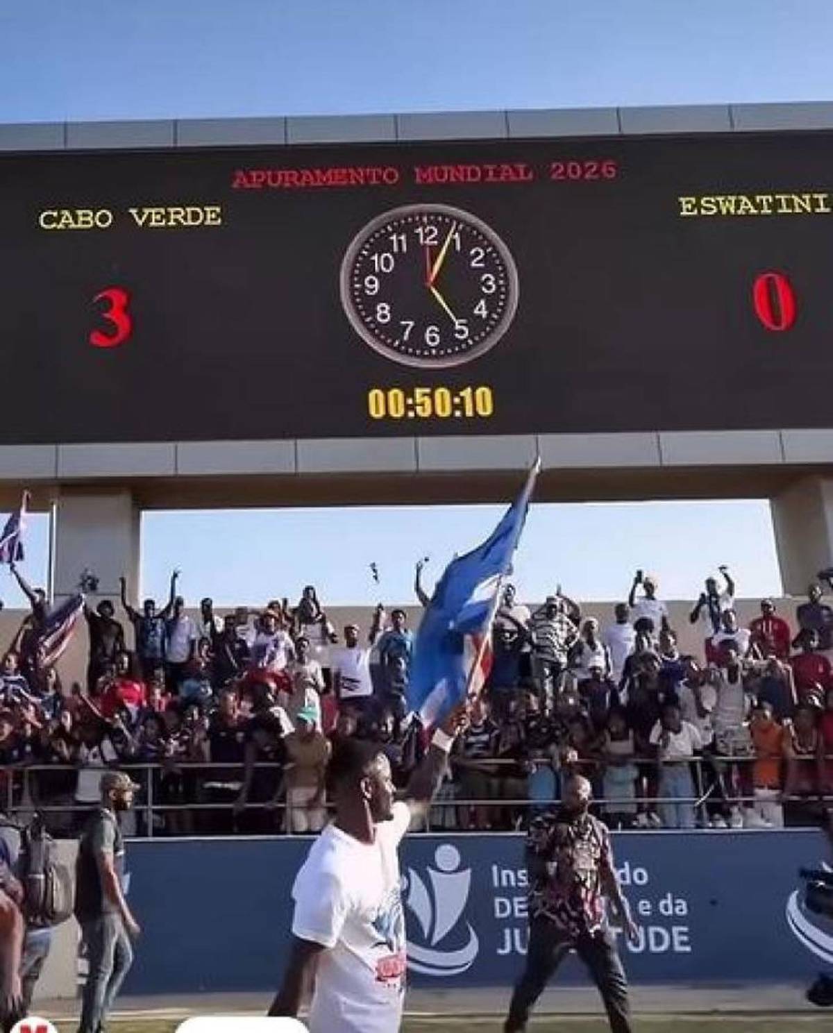 Cabo Verde: locura total tras clasificar a su primer Mundial y festejos a lo Real Madrid
