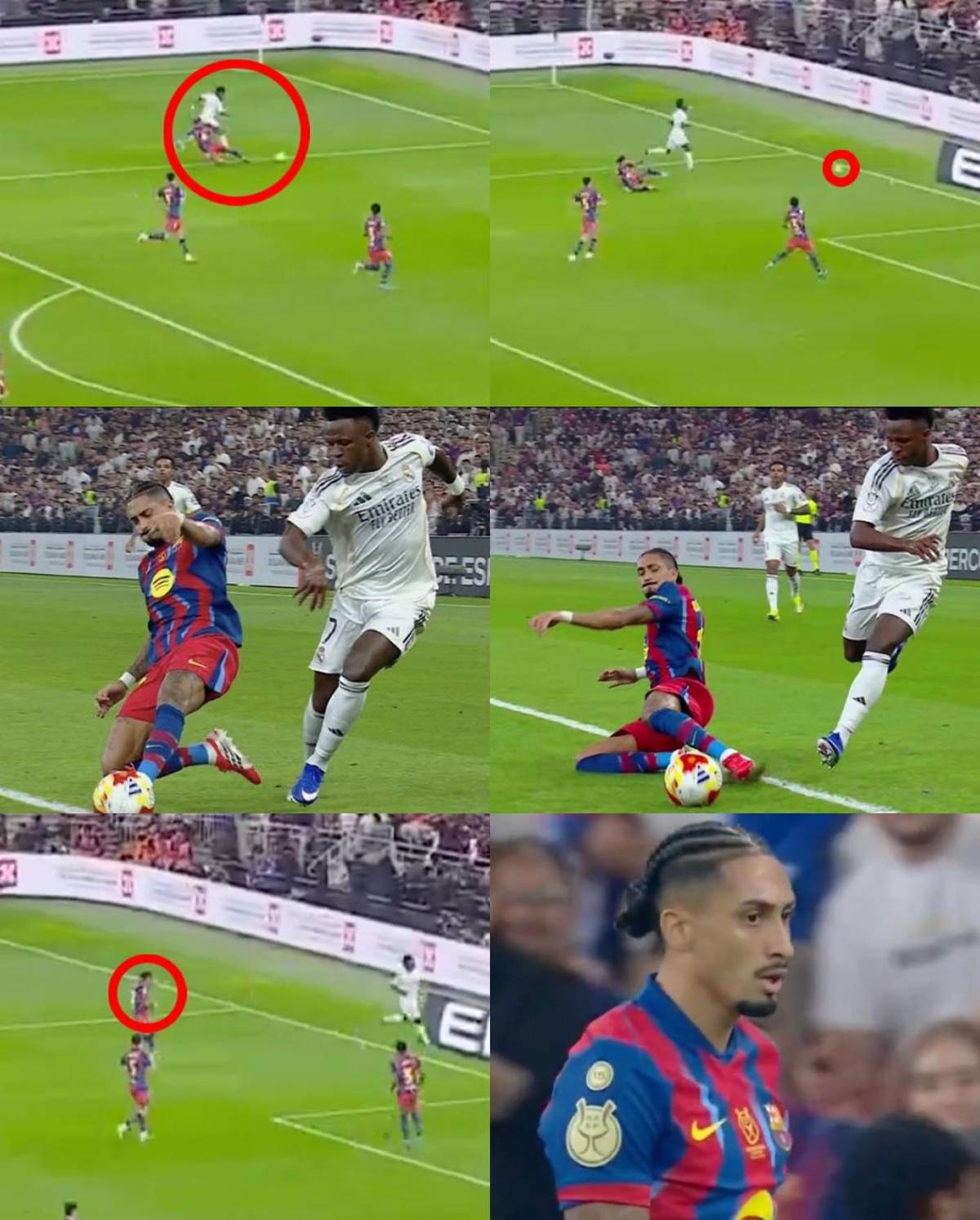 Barcelona festeja la Supercopa, el culpable de derrota del Real Madrid y burla de Raphinha