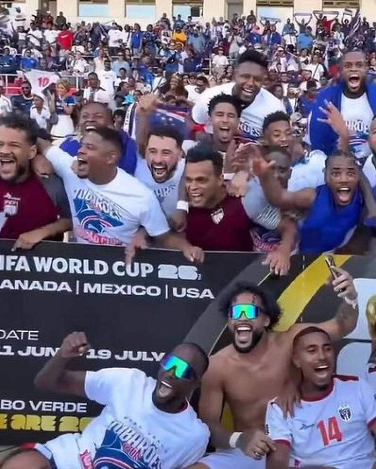 Cabo Verde: locura total tras clasificar a su primer Mundial y festejos a lo Real Madrid