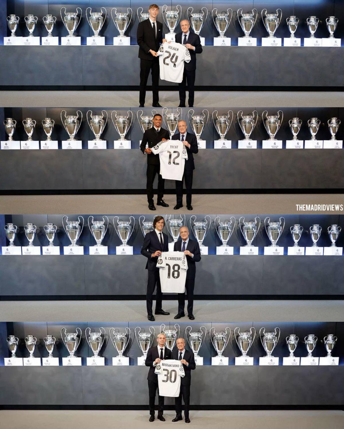 Presentación de Mastantuono, su dorsal y el error que cometió el Real Madrid