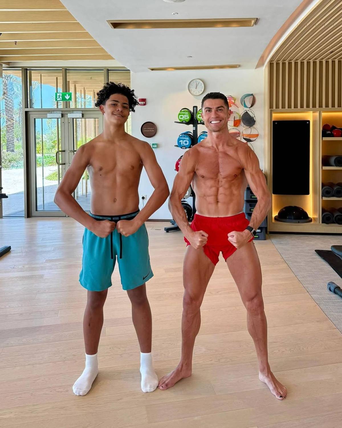 Cristiano Ronaldo impacta con inquietante foto de su físico a sus casi 41 años