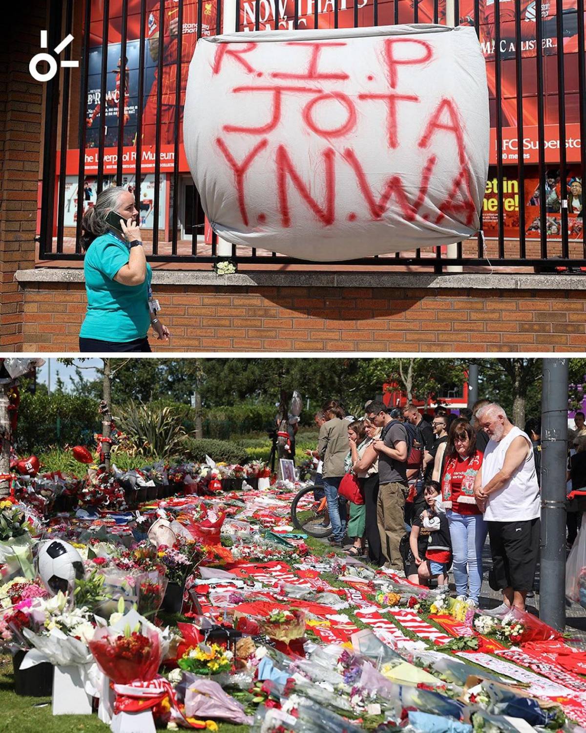 Liverpool toma rotunda decisión tras muerte de Diogo Jota en horrible accidente