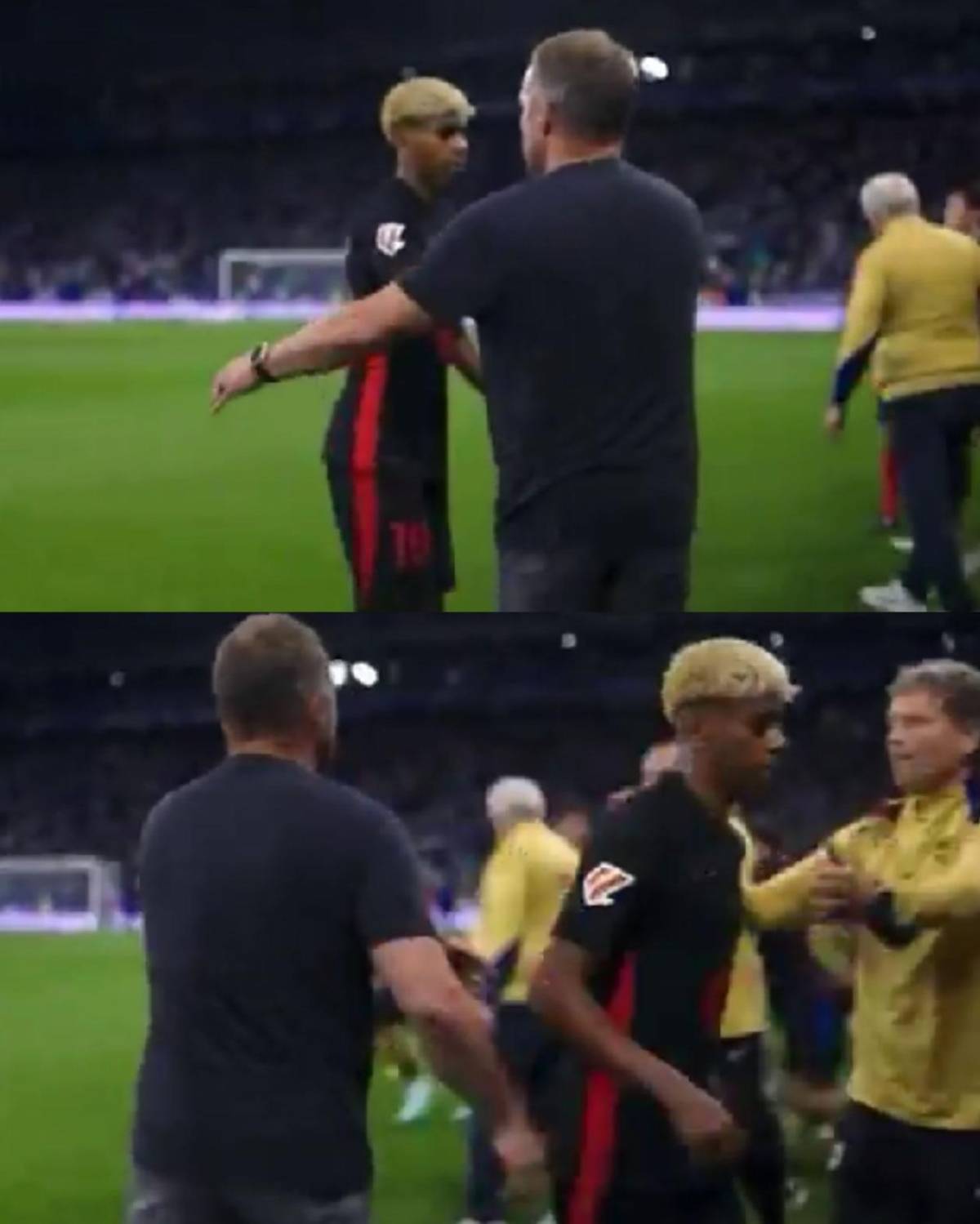 Barcelona campeón festeja, Espanyol encendió aspersores, bronca y la orden de Flick